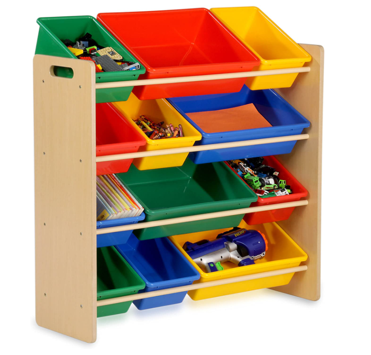 ZJchao Bolsa de almacenamiento- Ideal para Lego multiusos portátil al aire libre manta actividades alfombra Duplo y Juguetes para niños Bolsa rápidamente limpieza organizador del almacenaje azul